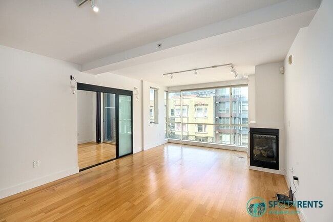 Photo - Polk Gulch: Modern 4th Floor Condo w/ in-unit W/D, Garage Parking & Shared Roof Deck