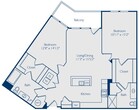 2 Bed 2 Bath B2E