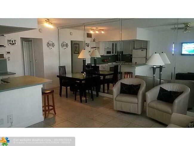 Living room view - 3200 NE 7th Ct