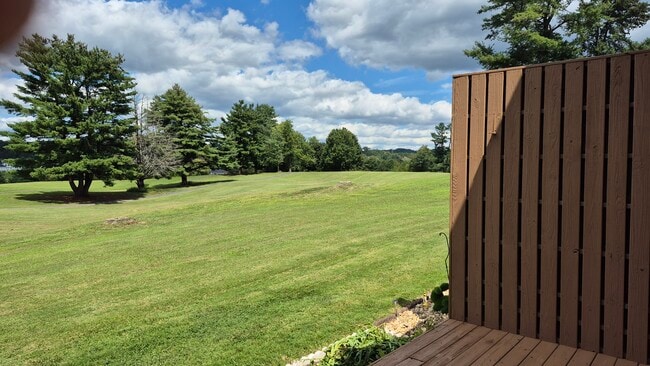 view from back deck - 300 Green Dr