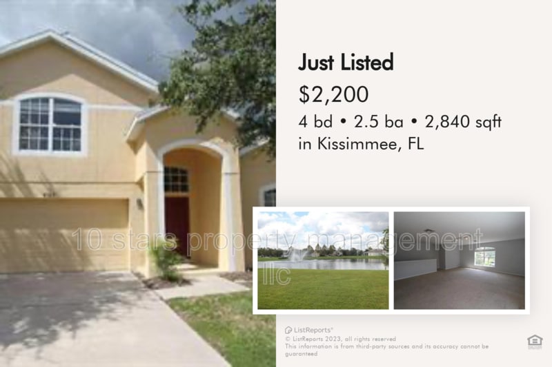 4369 Spring Blossom Dr, Kissimmee, FL 34746 House Rental in Kissimmee