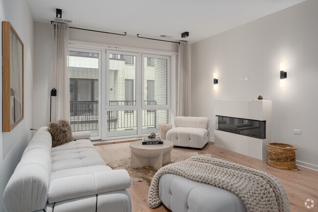 2 habitaciones, 2 baños - 116 metros cuadrados - Sala de estar - The Grove - Encore