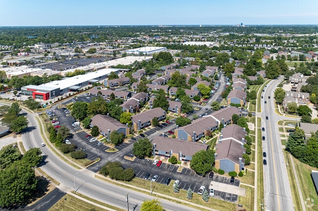 Aerial Photo - Raintree Apartments