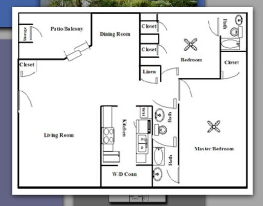 1 habitación/1 baño - Pine Knoll