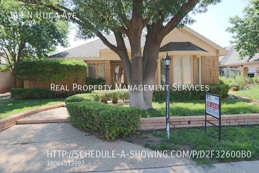 Lovely 3/2/2 Garden Home House for Rent in Lubbock, TX