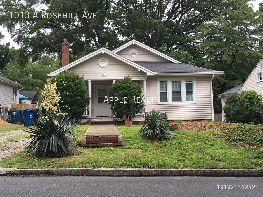 1013 Rosehill Ave, Durham, NC 27705 House Rental in Durham, NC