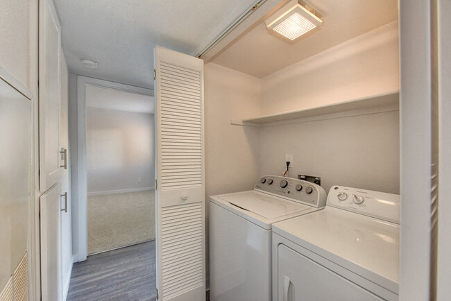 Full Size In Unit Washer Dryer - The Brighton Apartments