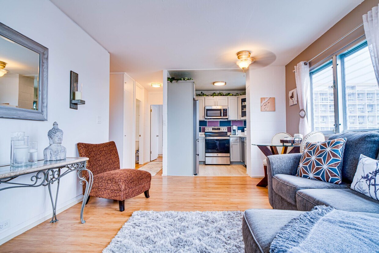 Primary Photo - Fully-Furnished One Bedroom at Ala Wai Cove