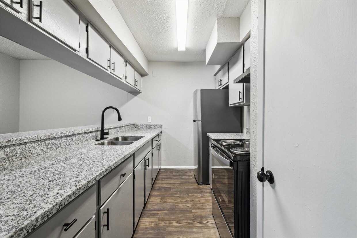 Cocina - Spring Branch Gardens Apartments