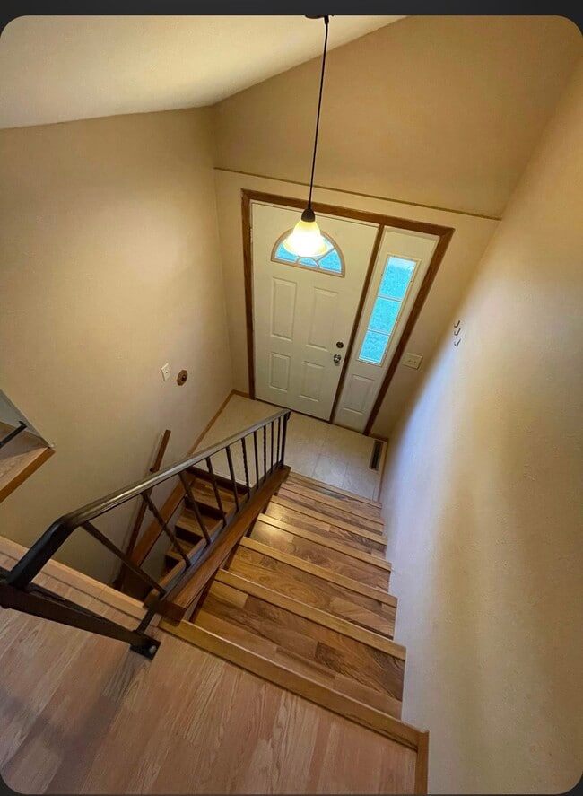 Looking Down Into Front Entry - 4703 13th Ave NW