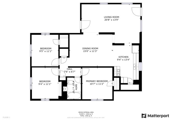 Photo - 3Bed/1Bath Home at Mesa/Broadway! $1499 MO...