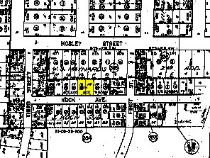 Mapa de la parcela - 320 Koch Ave