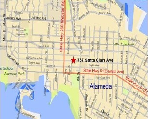 Mapa - 757 Santa Clara Ave