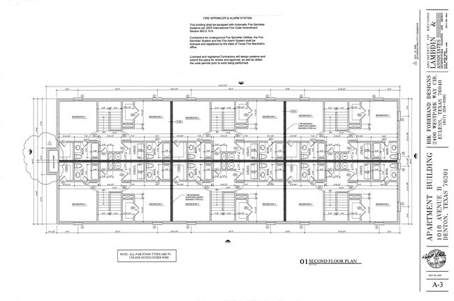 Floor Plan-2nd Floor - 1018 Ave B
