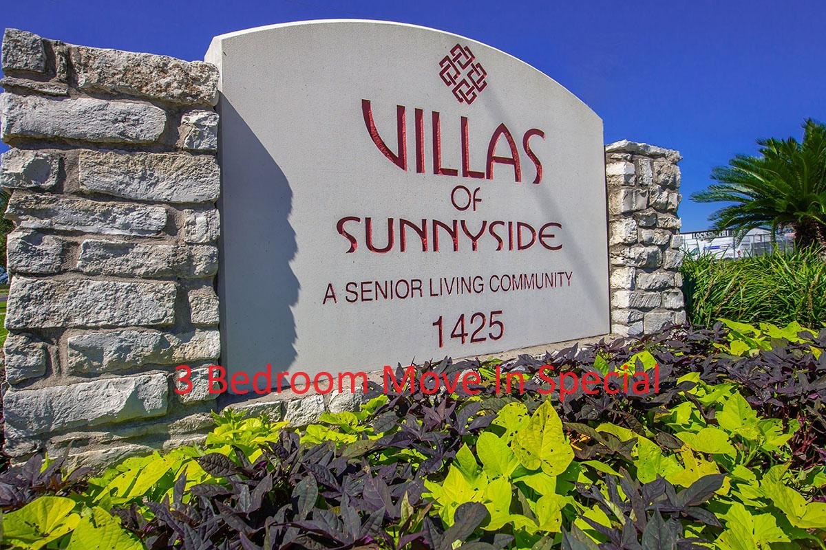 Oferta especial de 3 habitaciones: $1000.00 de alquiler - Villas Of Sunnyside - 40 + Senior Living