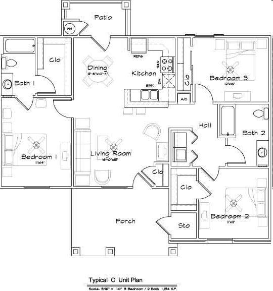 C - Bay Ranch Apartments