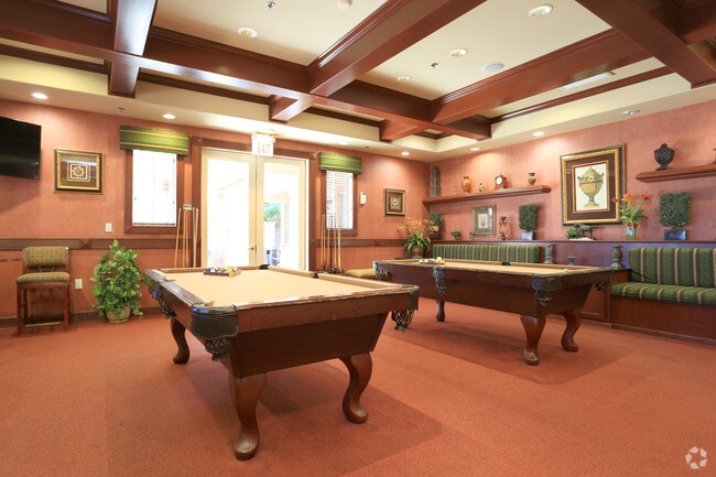 Billiard Room - Carefree Senior (55+) Living at North Natomas