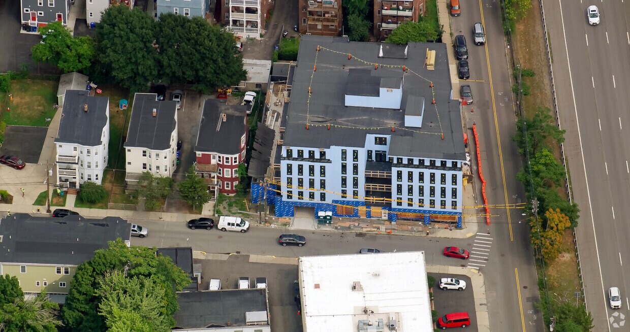 Aerial Photo - 100 Lincoln St