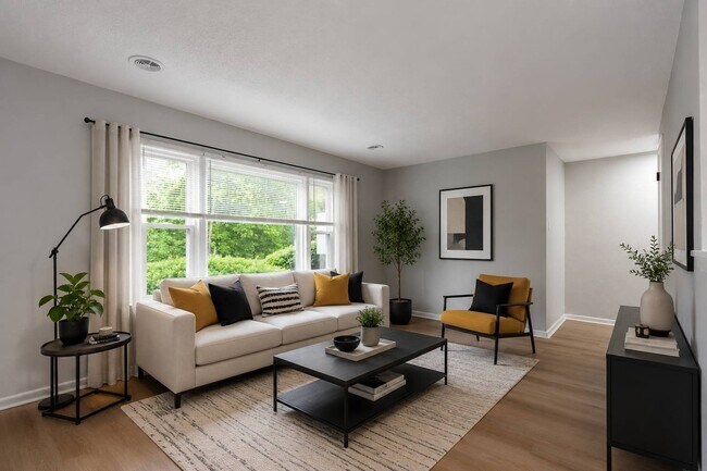 Sala de estar - Prime Cambridge (formerly 1901 Apartments)
