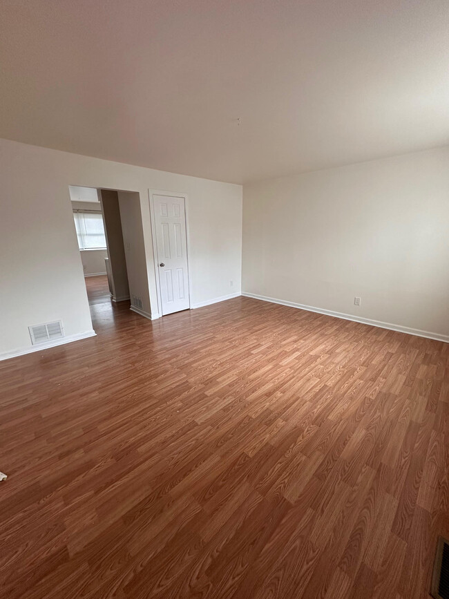 living room closet and hallways to half bath and kitchen - 163 S 4th Ave