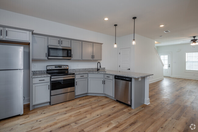 2BR, 2.5BA - 1,177SF - Kitchen - Garnet Village