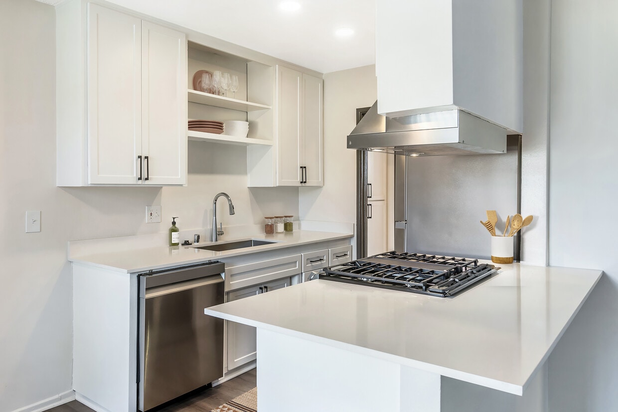 AVA Burbank — Renovated Kitchen with Stainless Steel Appliances