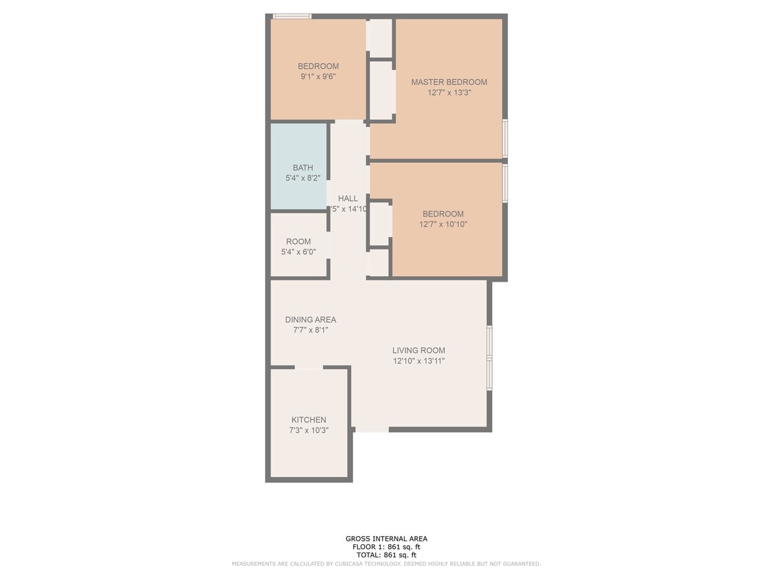 Plano de planta - Bridgewater Retreat