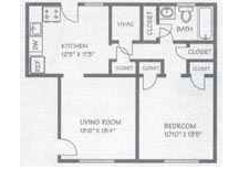 1BR/1BA - Harmony Meadows Apartments