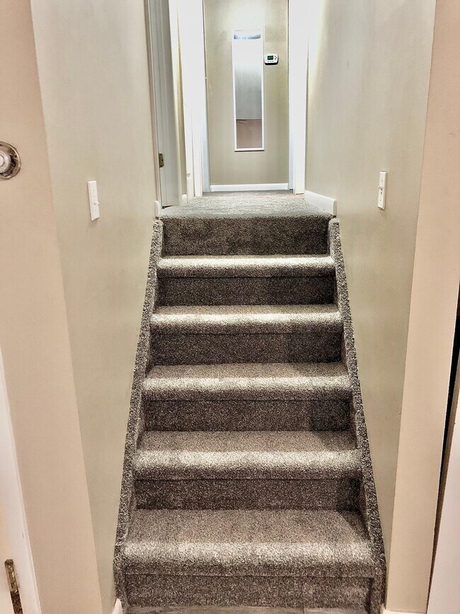 Hall stairs to 2nd floor - 1128 1st Ave