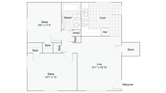 Interior Photo - Brickline Apartments