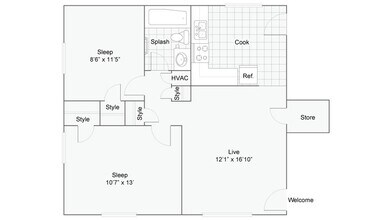 Interior Photo - Brickline Apartments