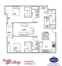 Interior Photo - Tenth & College Apartments