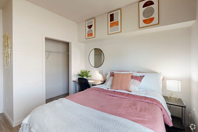 3BR, 3BA - 1,195SF - Bedroom 2 - Villas