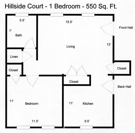 Hillside Court Apartments in Omaha, NE