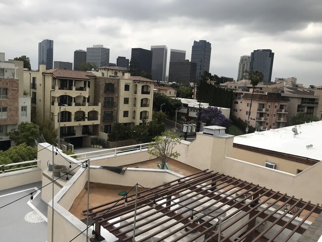 Master Bedroom Balcony View - 1423 S Beverly Glen Blvd