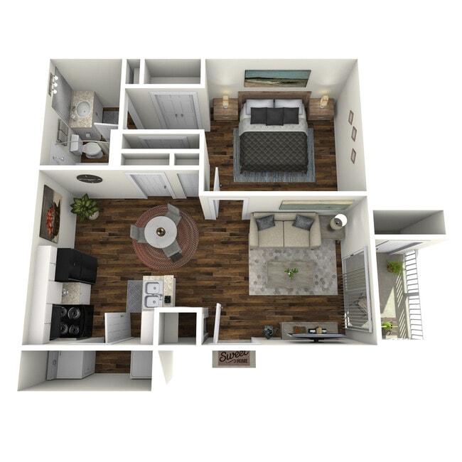 Floorplan - Fredericksburg Place Apartments