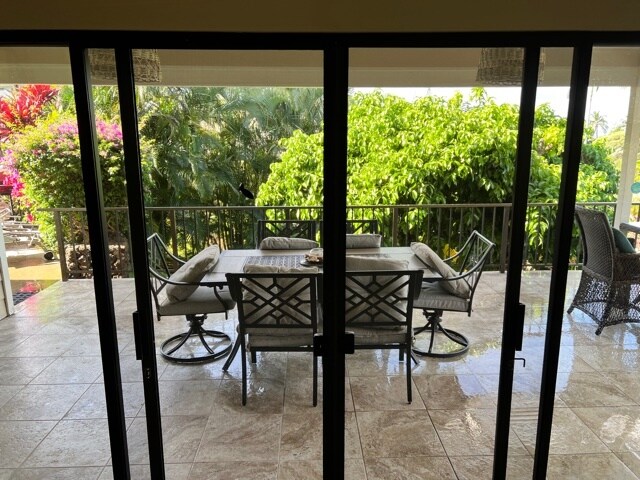 Newly tiled lanai - 55 Hale Noho Way