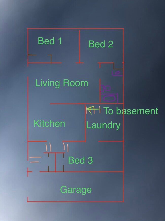 Floor Plan - 1114 Cedar St