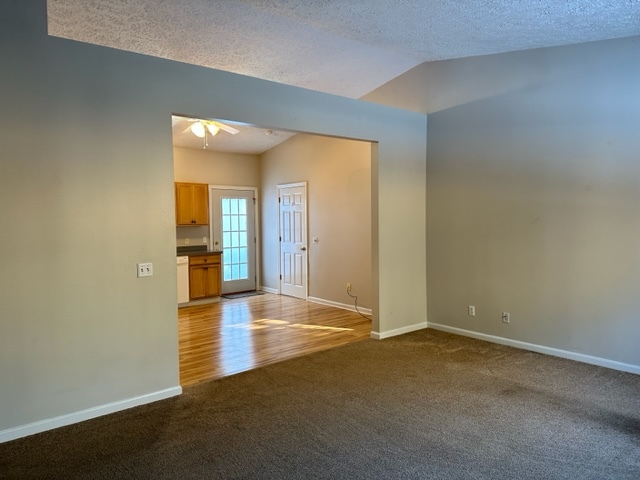 View from Living Room to kitchen - 107 Forest Brook Dr