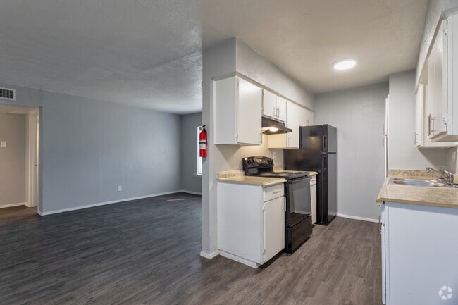 3HAB, 1,5BA - 990SF C1 - Cocina - Arterra Apartments