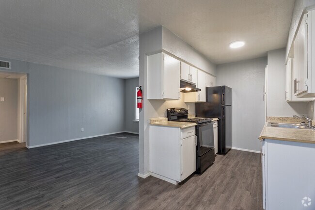 3HAB, 1,5BA - 990SF C1 - Cocina - Arterra Apartments