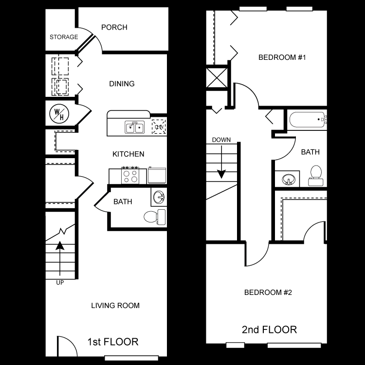 2BR/1.5BA - Lakeside Village