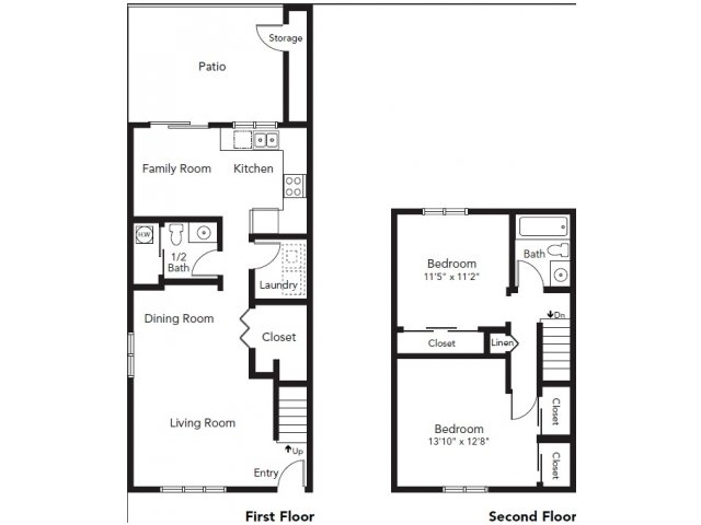 2 Bedroom - Whidbey Apartments