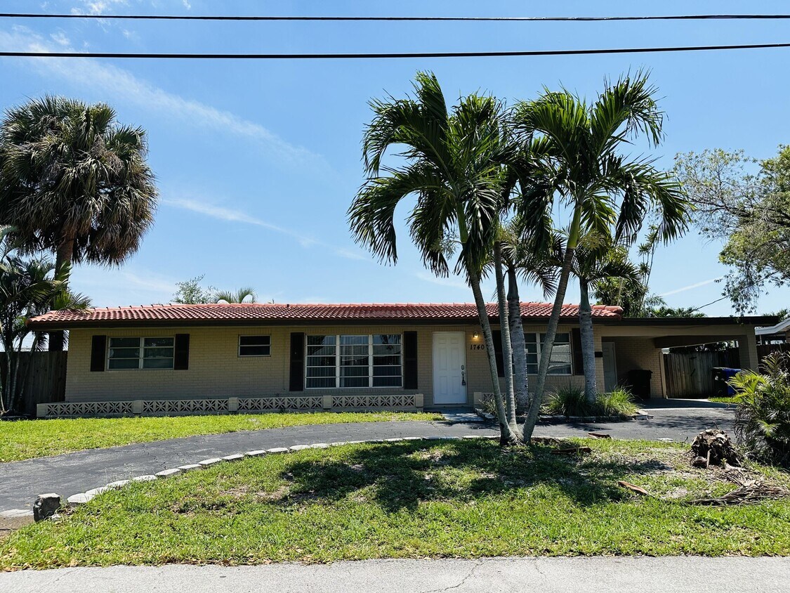 1740 NE 64th St, Fort Lauderdale, FL 33334 House for Rent in Fort