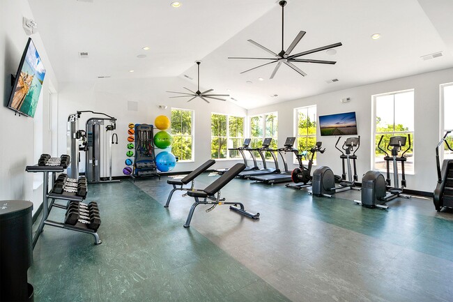 24-hour Fitness Center - Avant Apartments