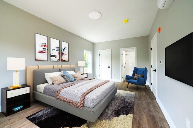 Dormitorio principal prácticamente preparado en unidad de 2 dormitorios con baño y vestidor. - Lakeside of Cheshire