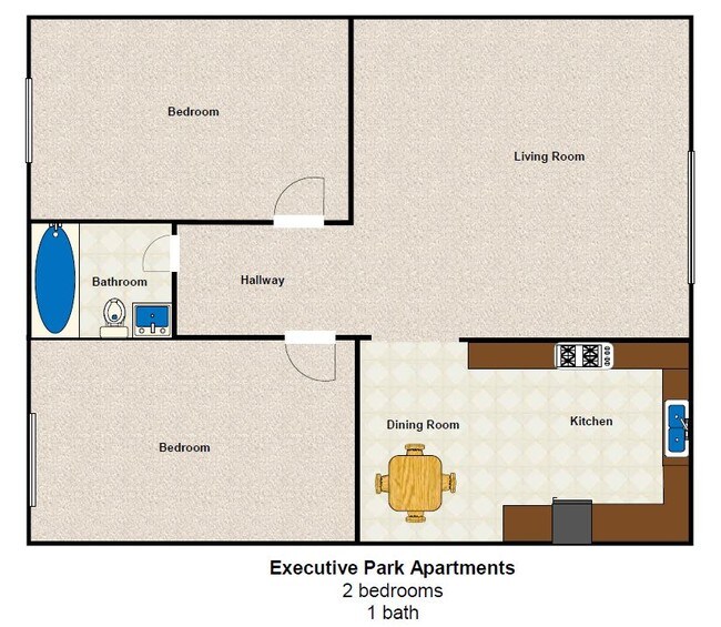 Executive Park Apartments Rentals Buena Park, CA