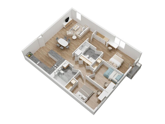 Foto del interior - 4000 Mont Clair Apartments