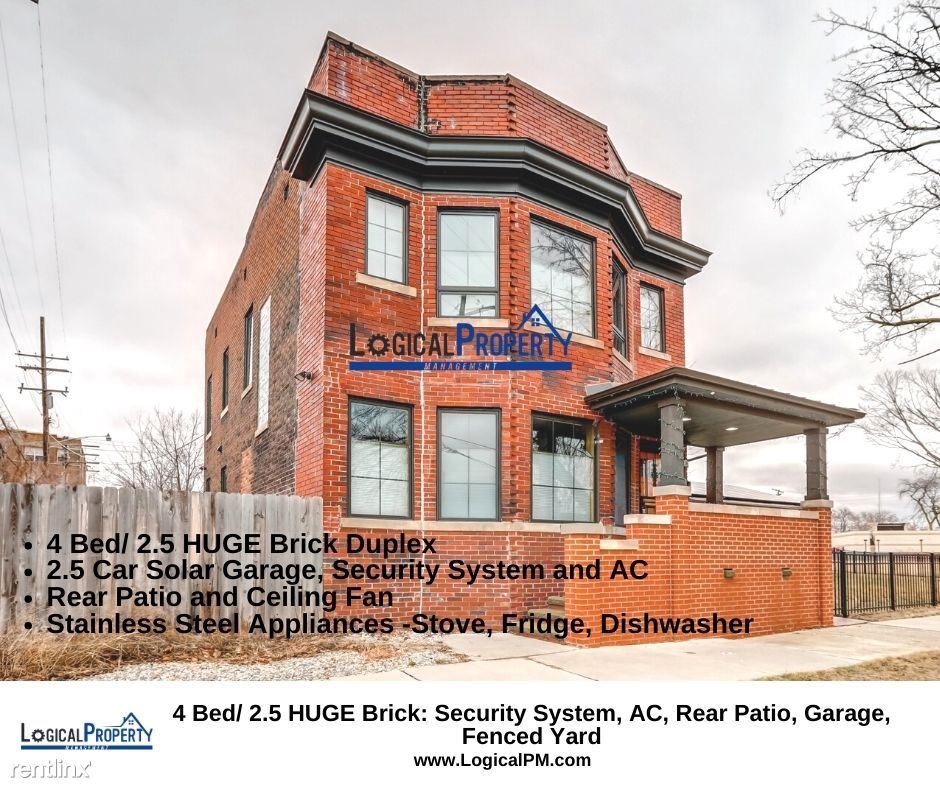 1718 Brainard St, Detroit, MI 48208 House Rental in Detroit, MI