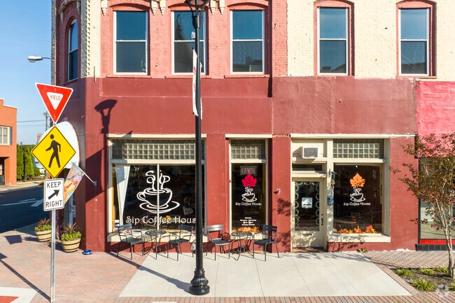 Grab a cup of coffee at Sip Coffee House in Reidsville